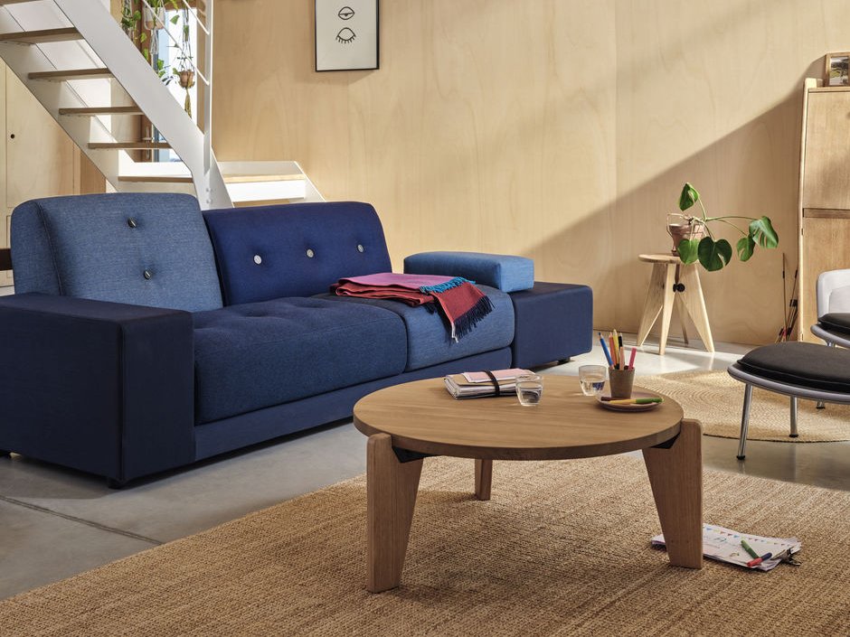 Guéridon Bas J.Prouvé 1944 | Vitra | Eiche-Couchtisch ➤ Jetzt